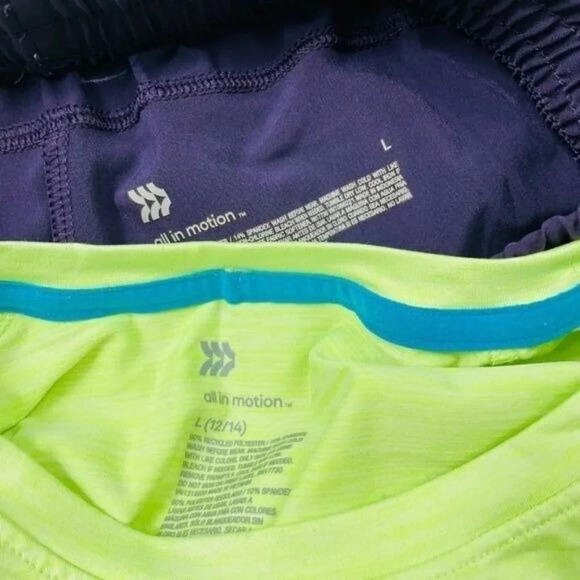 All In Motion Girls Set Size L‎ 12\14 - Picture 6 of 6